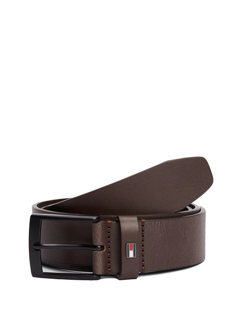 TOMMY HILFIGER ADAN Ceinture en cuir Brun - Ceintures