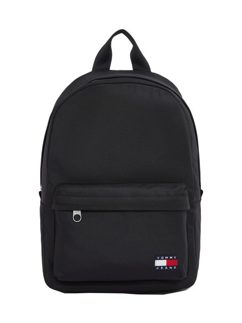 TOMMY HILFIGER TOMMY JEANS ESSENTIAL DAILY  Sac à dos en polyester recyclé le noir - Sacs à dos pour ordinateur portable