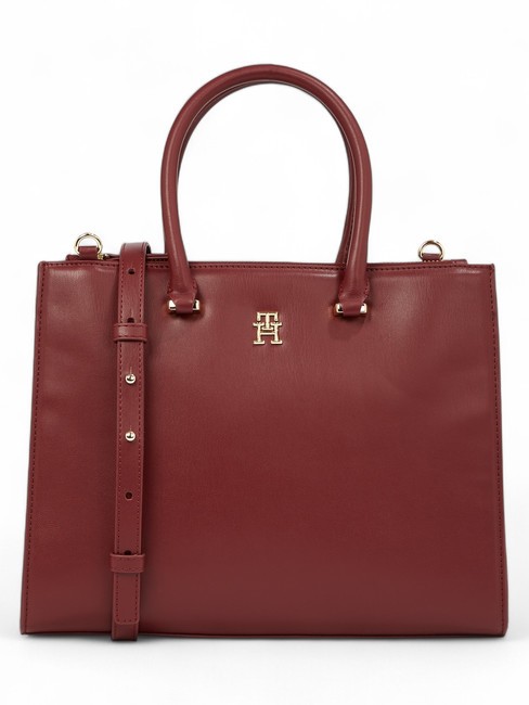 TOMMY HILFIGER TH ETERNITY M Sac à main, avec bandoulière truffe à la framboise - Sacs pour Femme