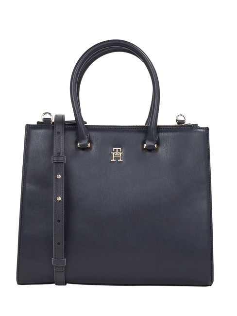 TOMMY HILFIGER TH ETERNITY M Sac à main, avec bandoulière bleu de l'espace - Sacs pour Femme