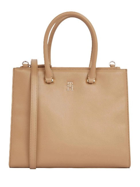 TOMMY HILFIGER TH ETERNITY M Sac à main, avec bandoulière toile safari - Sacs pour Femme