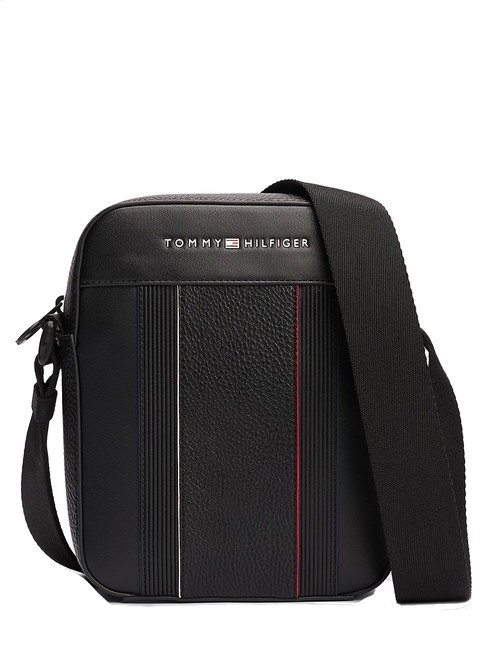 TOMMY HILFIGER TH FOUNDATION Sac pour hommes le noir - Sacs en Bandoulières pour Homme