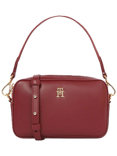 TOMMY HILFIGER TH DISTINCT Mini sac à main, avec bandoulière truffe à la framboise - Sacs pour Femme