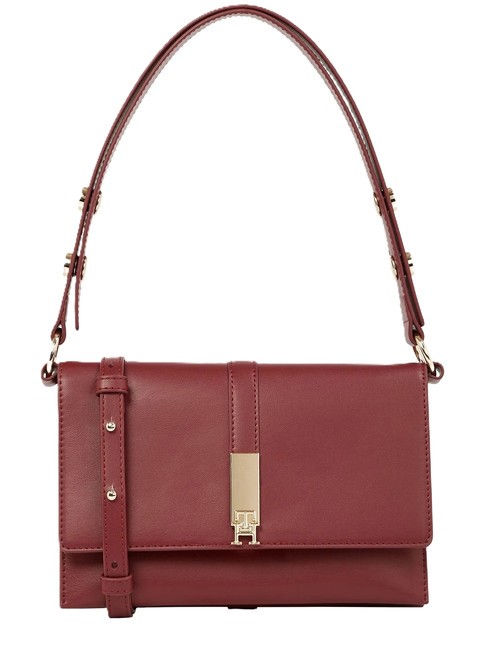 TOMMY HILFIGER TH HERITAGE Sac à bandoulière, avec bandoulière truffe à la framboise - Sacs pour Femme