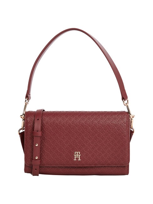 TOMMY HILFIGER TH ETERNITY Sac à bandoulière, avec bandoulière truffe à la framboise - Sacs pour Femme