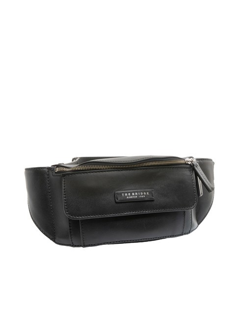 THE BRIDGE ALBERTO  Pochette en cuir Noir - Sacs pour Femme