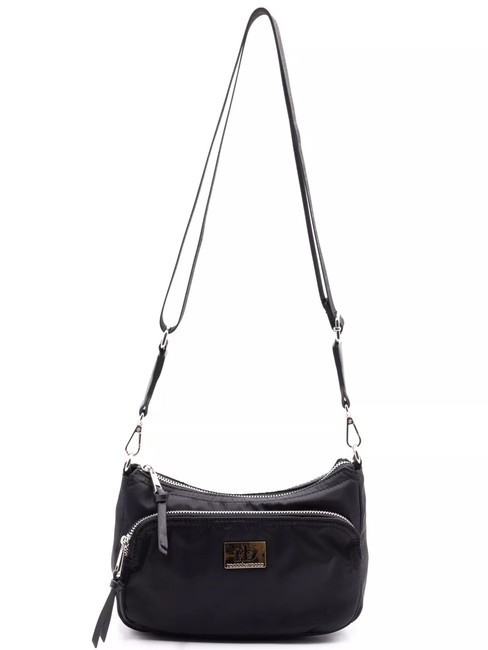 ROCCOBAROCCO GLORIA Sac bandoulière avec poche noir - Sacs pour Femme