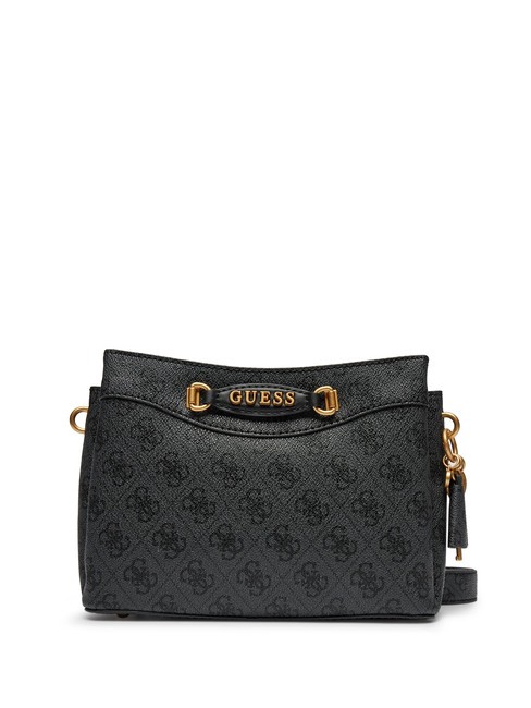 GUESS EMERA 4G Sac d'épaule grand sac fourre-tout vikky roo coalog - Sacs pour Femme