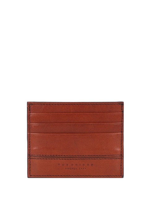 THE BRIDGE VESPUCCI  Portefeuille en cuir MARRON - Portefeuilles Homme