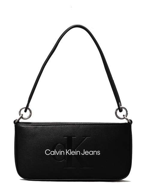 CALVIN KLEIN CK JEANS SCULPTED POUCH Sac d'épaule noir/neutre - Sacs pour Femme