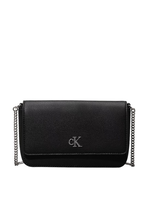 CALVIN KLEIN MINIMAL Mini sac porté épaule en chaîne pvh noir - Sacs pour Femme