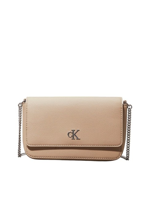 CALVIN KLEIN MINIMAL Mini sac porté épaule en chaîne vaisselle - Sacs pour Femme