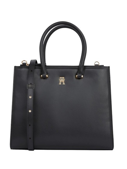 TOMMY HILFIGER TH ETERNITY M Sac à main, avec bandoulière le noir - Sacs pour Femme