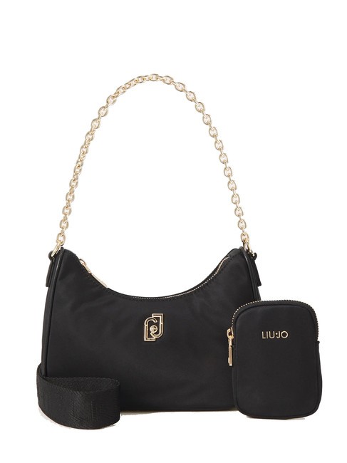 LIUJO ACHALA Sac bandoulière avec pochette NOIR - Sacs pour Femme