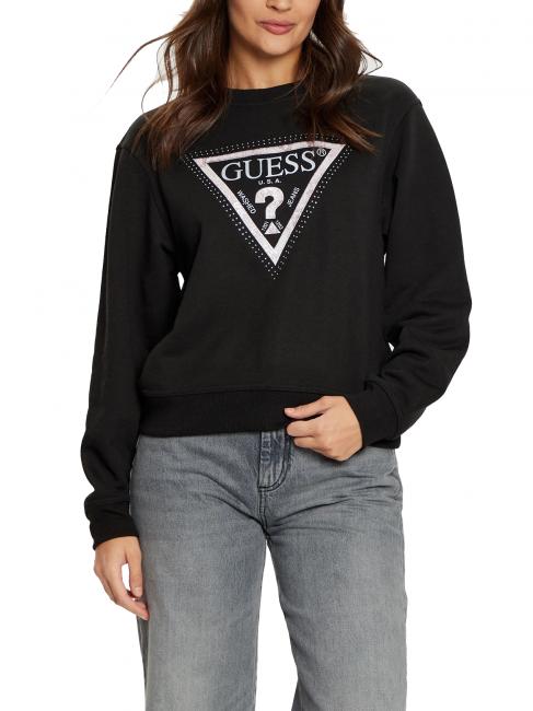 GUESS PYTHON TRIANGLE Sweat-shirt jetbla - Sweat-shirts pour femmes