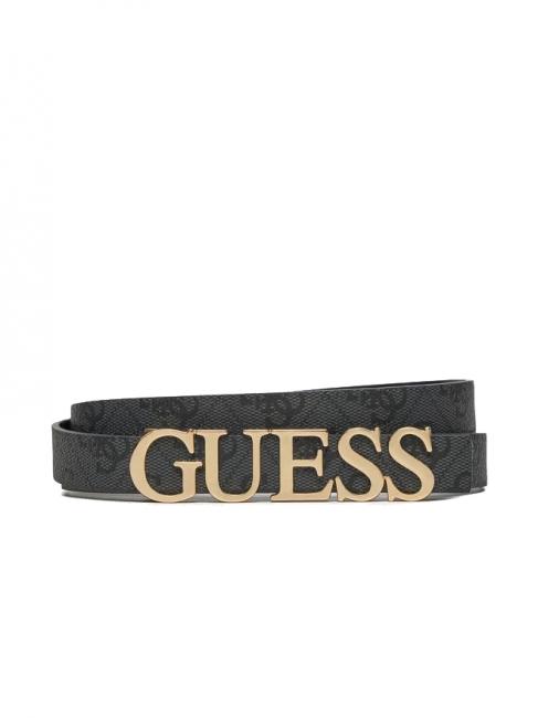 GUESS ZAMIRA Ceinture avec logo en métal grand sac fourre-tout vikky roo coalog - Ceintures