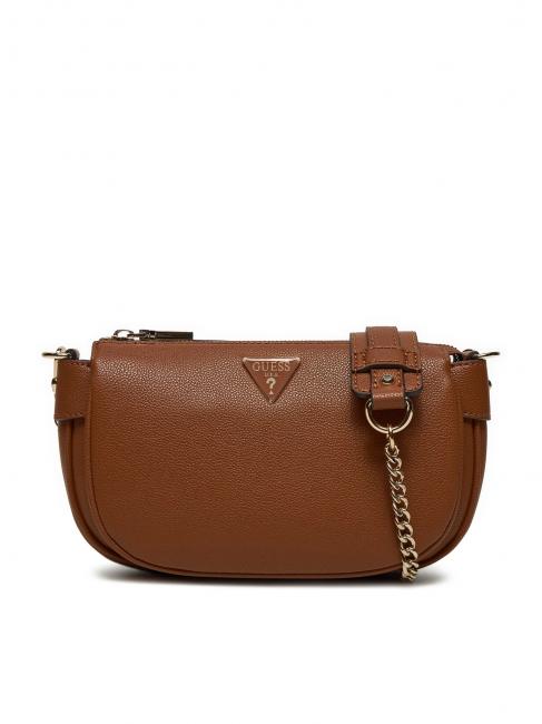 GUESS FEDORA Sac à bandoulière COGNAC - Sacs pour Femme