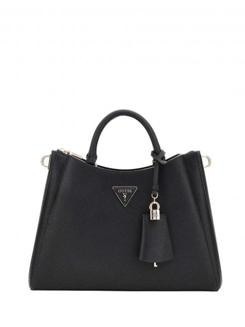 GUESS ECO JAZLYNN Sac à main avec bandoulière NOIR - Sacs pour Femme