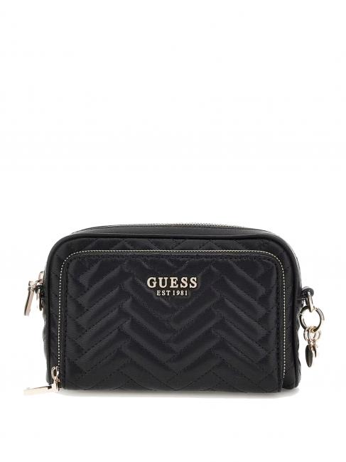 GUESS ANNING Sac de chambre matelassé NOIR - Sacs pour Femme