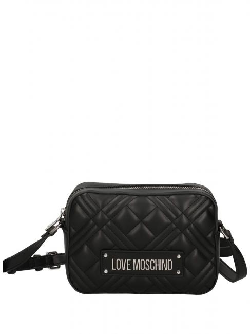 LOVE MOSCHINO QUILTED Sacoche pour appareil photo avec bandoulière po00bx - Sacs pour Femme