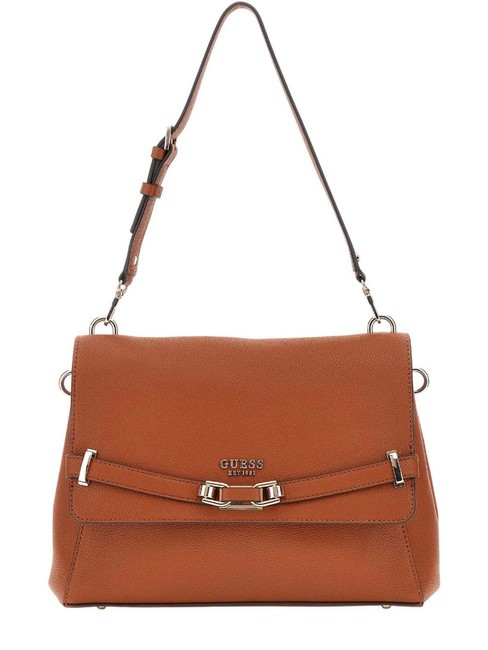 GUESS SILVYE  Sac à bandoulière COGNAC - Sacs pour Femme