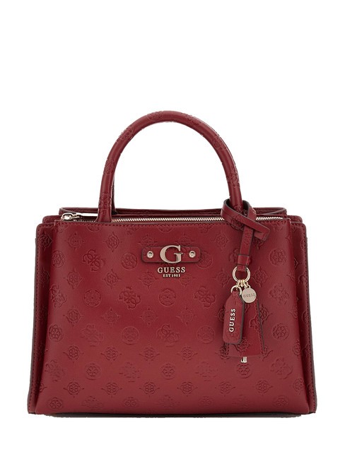 GUESS GERTY Sac à main avec bandoulière bordeaux - Sacs pour Femme