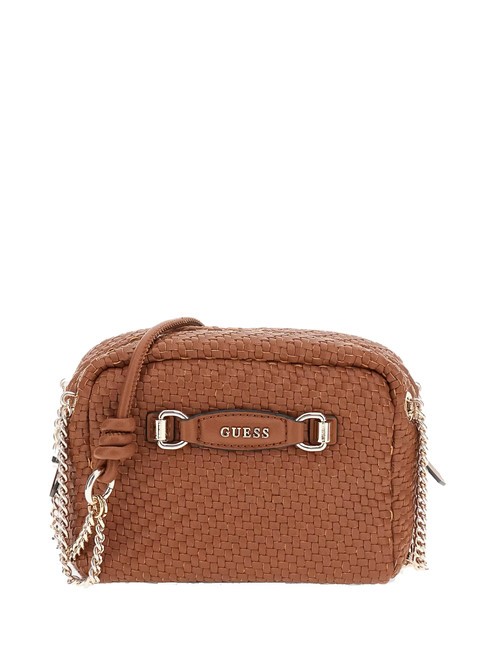 GUESS FRANCY  Sac bandoulière pour appareil photo COGNAC - Sacs pour Femme