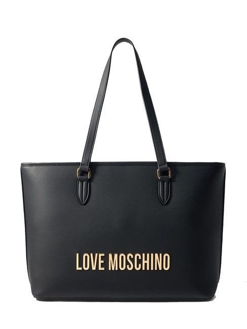 LOVE MOSCHINO BOLD LOVE Sac cabas porté épaule Noir - Sacs pour Femme