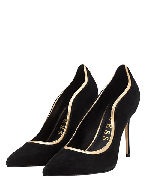 GUESS SABRINA  Pompes hautes OR NOIR - Chaussures Femme