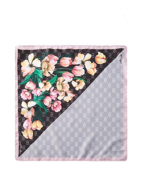 LIUJO FLOWER CORNER Foulard NOIR - Écharpes