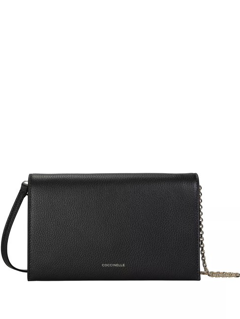 COCCINELLE DANDY  Mini sac à bandoulière Noir - Sacs pour Femme