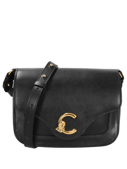 COCCINELLE C-ME CALF COCK Mini sac bandoulière, en cuir Noir - Sacs pour Femme