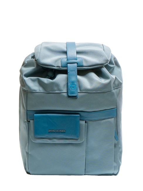 PIQUADRO CARTESIO Sac à dos à une épaule, support pour ordinateur portable 14" bleu - Sacs à dos pour ordinateur portable