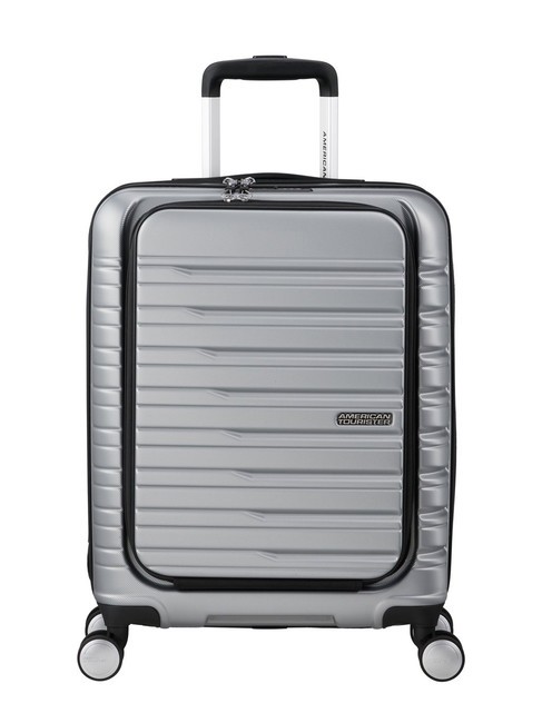 AMERICAN TOURISTER FLASHLINE Chariot cabine avec pochette pour ordinateur portable 15,6" skysilver - Valises cabine