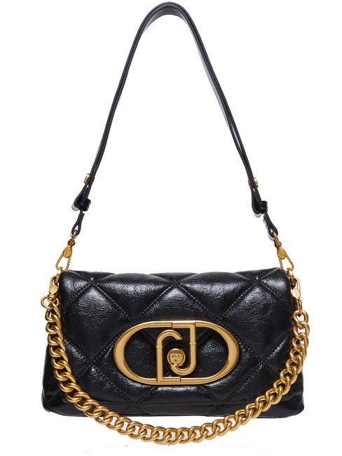 LIUJO LAPUFFY Chain Sac à bandoulière NOIR - Sacs pour Femme