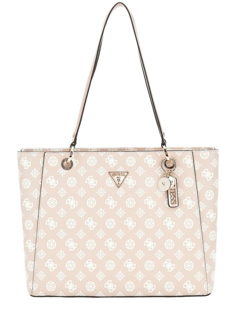 GUESS NOELLE Peony Cabas épaule logo de sable - Sacs pour Femme