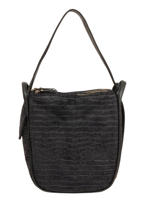 LESAC TRIO Sac à dos St en cuir de coco noir26 - Sacs pour Femme