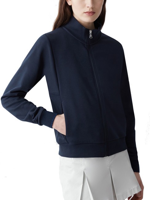 COLMAR CONNECTIVE Sweat col montant entièrement zippé bleu marine - Sweat-shirts pour femmes