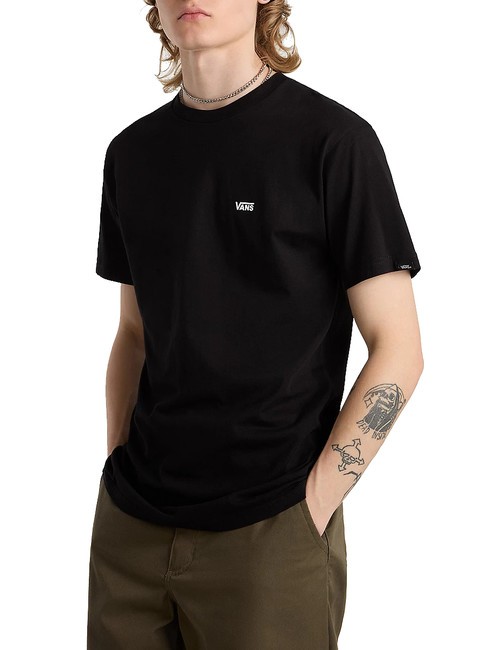 VANS LEFT CHEST LOGO  T-shirt en coton noir blanc - T-shirt