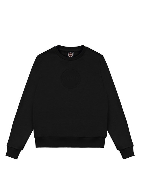 COLMAR CONNECTIVE Sweat-shirt à col rond avec logo noir - Pulls molletonnés