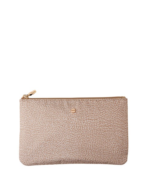 BORBONESE CLASSICA Pochette à main sable - Sacs pour Femme