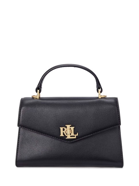 RALPH LAUREN FARRAH Sac porte-documents en cuir noir2 - Sacs pour Femme