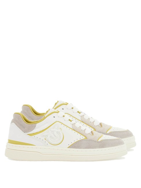 PINKO MANDY Baskets pour femmes blanc/citron vert - Chaussures Femme