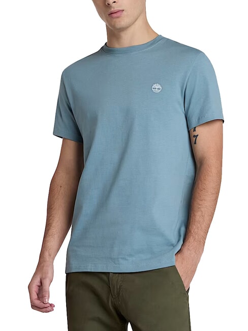 TIMBERLAND SS DUNRIVER CREW T-shirt en cotton citadelle - T-shirt