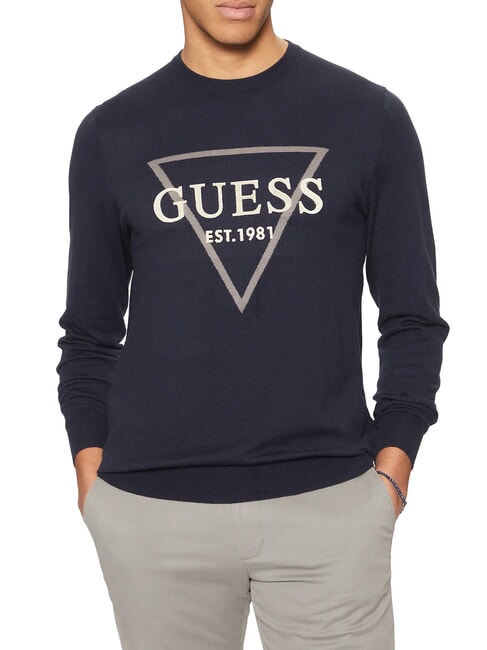 GUESS FABIAN  Sweat-shirt smartblue - Pulls pour hommes