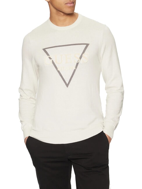 GUESS FABIAN  Sweat-shirt pierre en sourdine - Pulls pour hommes