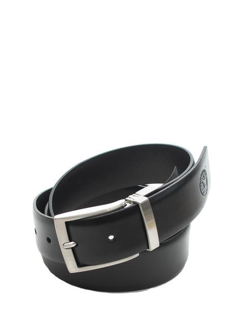 TIMBERLAND Ceinture En cuir. réversible NOIR - Ceintures