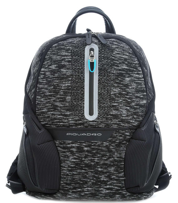 PIQUADRO Sac à dos Support PC 13 "ligne COLEOS ACTIVE, avec batterie Noir - Sacs à dos pour ordinateur portable