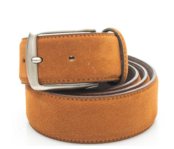 TIMBERLAND Ceinture CASUAL, en daim COGNAC - Ceintures