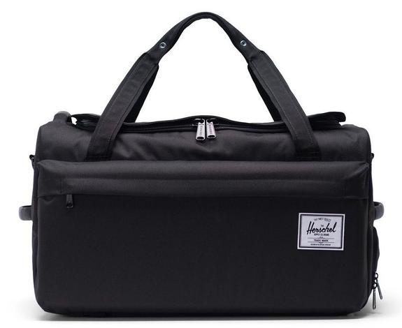 HERSCHEL Sac polochon OUTFITTER, avec bretelles rétractables NOIR - Sacs de voyage